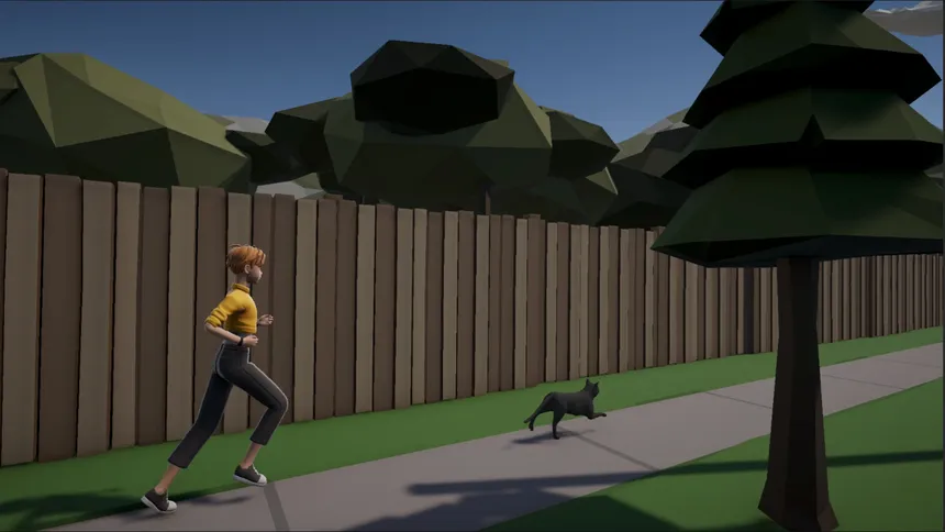 Скриншот 1 к игре Cute Away: Paws Caretaker Simulator