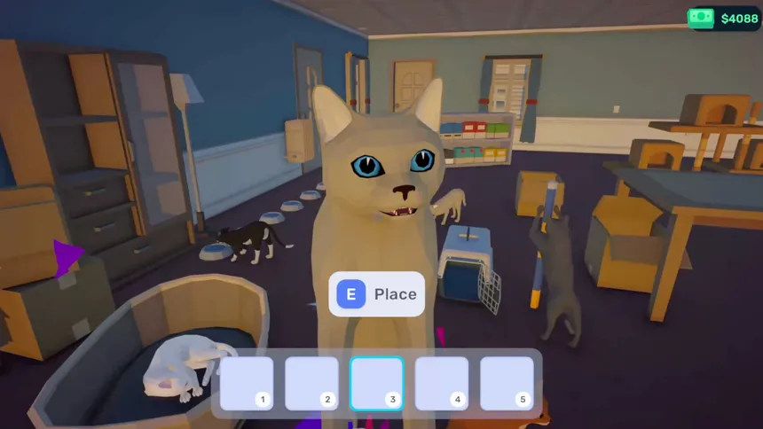 Скриншот 4 к игре Cute Away: Paws Caretaker Simulator