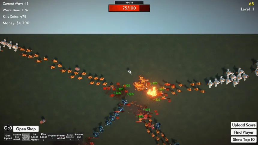 Скриншот 4 к игре Endless Furry Slayer