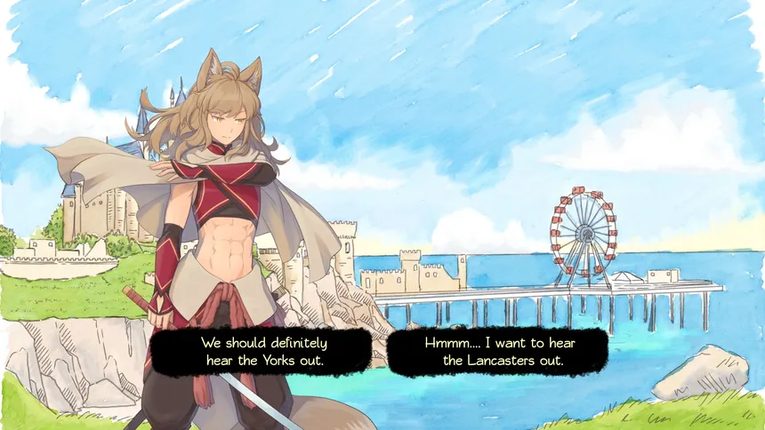 Скриншот 5 к игре Paper Shakespeare 3: Girl Werewolf Hamlet Absolutely Solves the War of the Roses