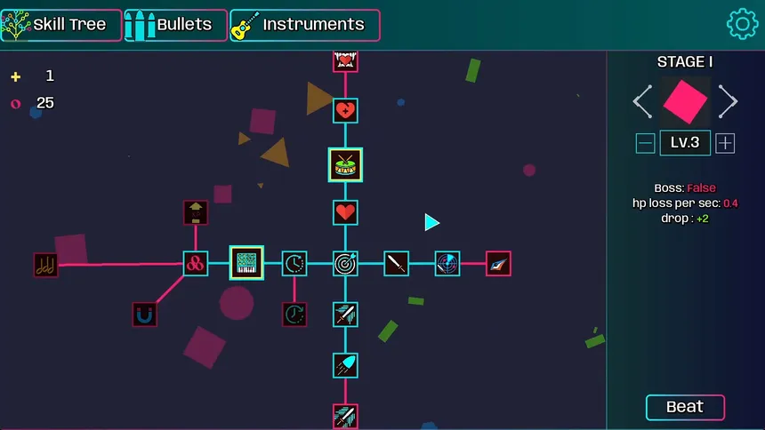Скриншот 2 к игре Beat Shapes