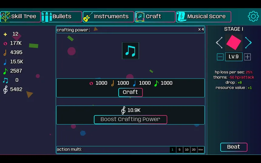 Скриншот 6 к игре Beat Shapes