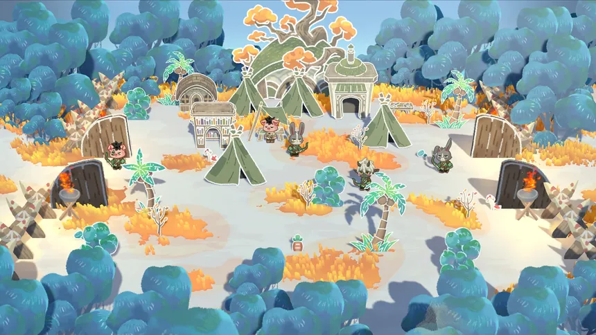 Скриншот 8 к игре 动物岛：恶狼防卫战