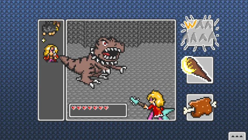 Скриншот 1 к игре Waaaaaa: A Prehistoric Adventure With Aliens