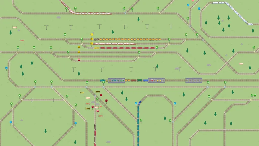Скриншот 1 к игре Tiny Train Tycoon
