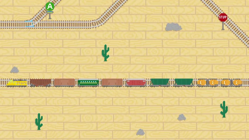 Скриншот 2 к игре Tiny Train Tycoon