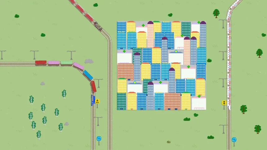 Скриншот 4 к игре Tiny Train Tycoon