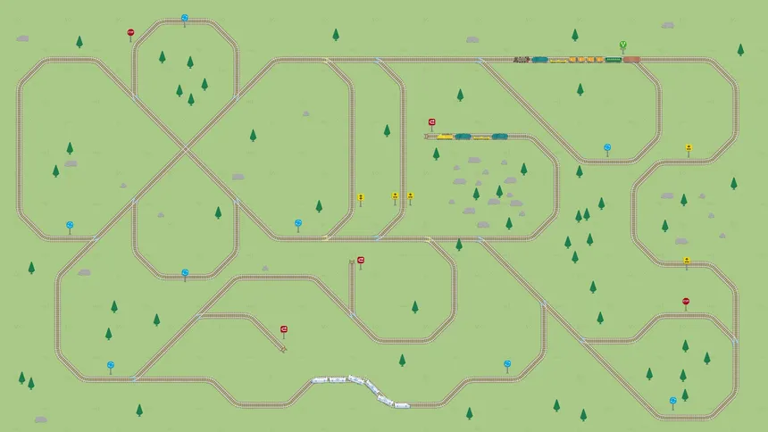 Скриншот 6 к игре Tiny Train Tycoon