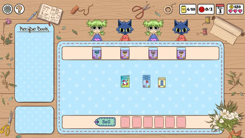 Скриншот 2 к игре Paper Florist: Stack & Bloom