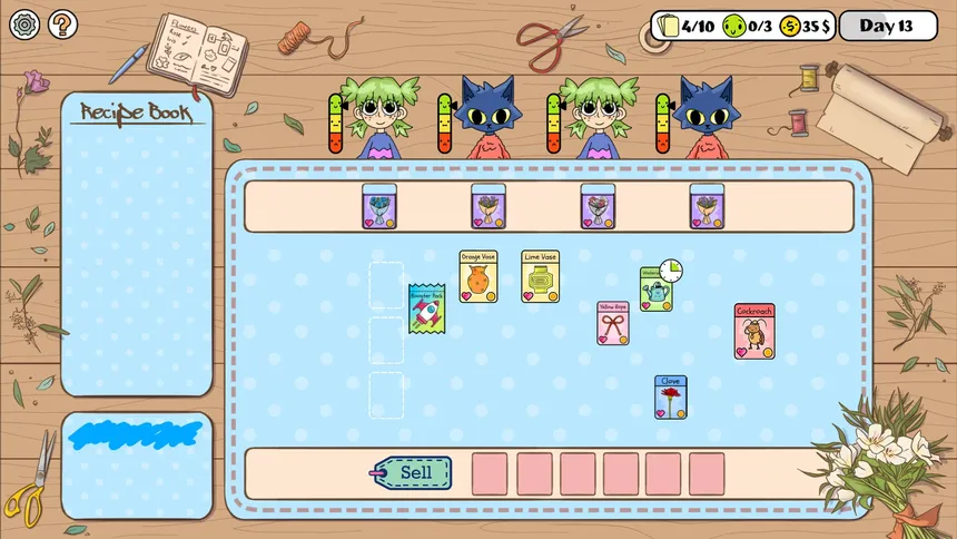 Скриншот 3 к игре Paper Florist: Stack & Bloom