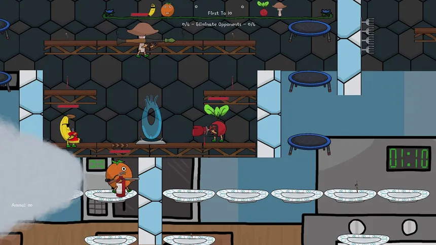 Скриншот 2 к игре Fruits Vs Veggies