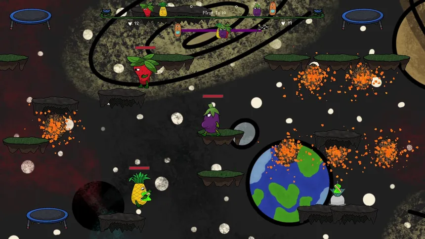 Скриншот 3 к игре Fruits Vs Veggies