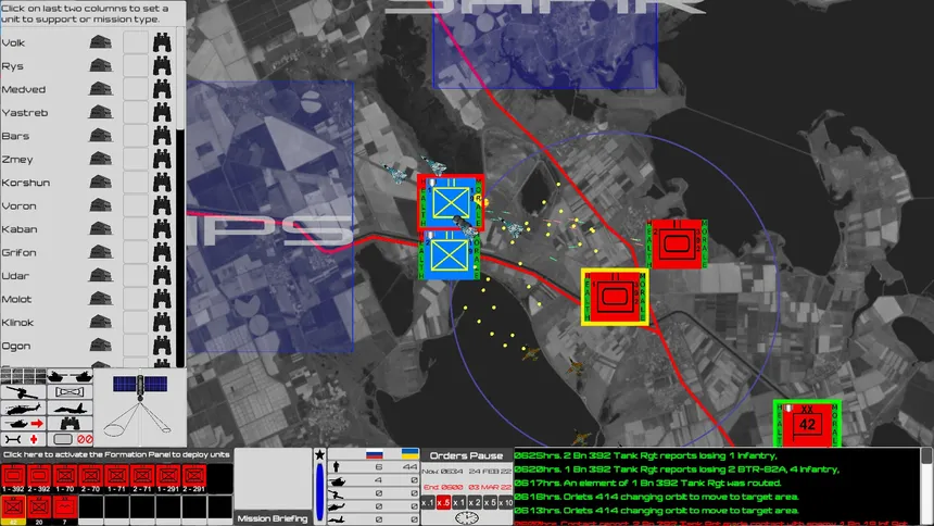 Скриншот 1 к игре Maneuver Warfare 2: BTG