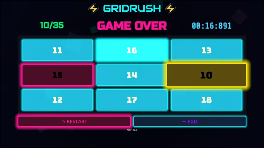 Скриншот 2 к игре GRIDRUSH