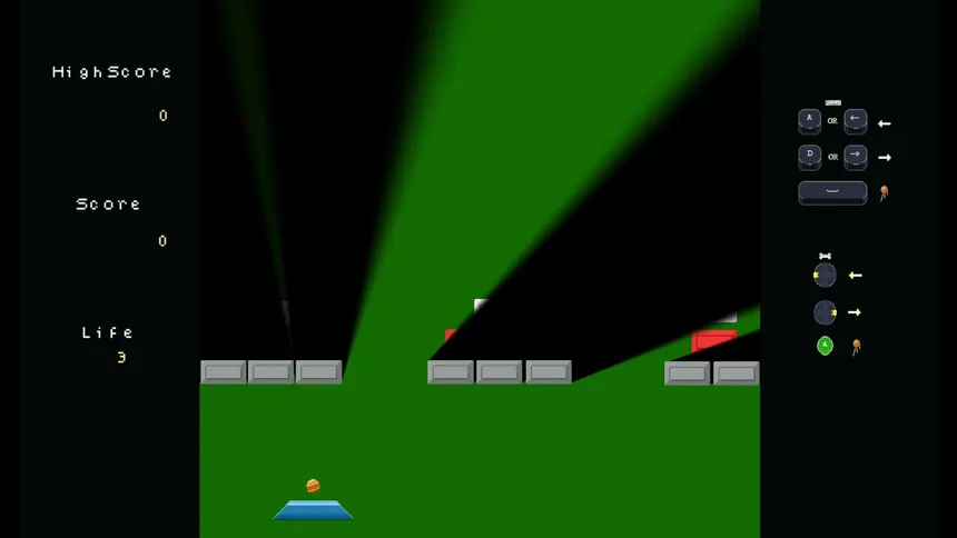 Скриншот 4 к игре Retro Memories: Brick Braker