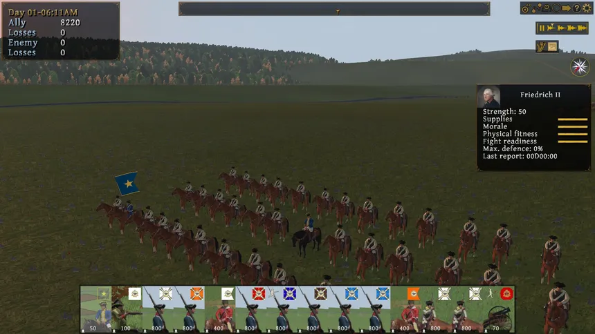 Скриншот 8 к игре Kriegsspiel ~ 7 Years' War