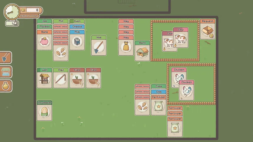 Скриншот 4 к игре Tiny Card Farm