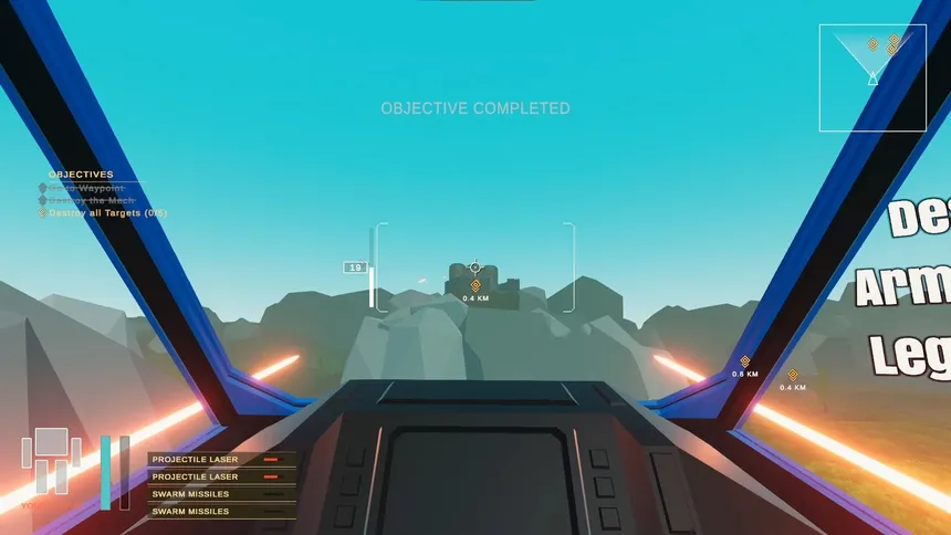Скриншот 1 к игре Slak : Mech Trekking