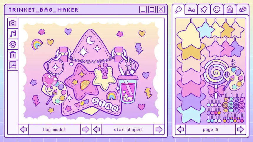 Скриншот 1 к игре Trinket Bag Maker