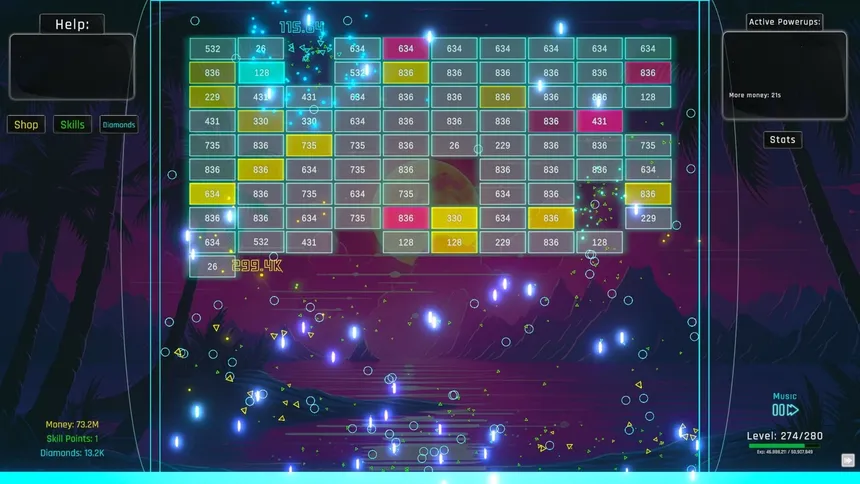 Скриншот 6 к игре Idle Breakanoid