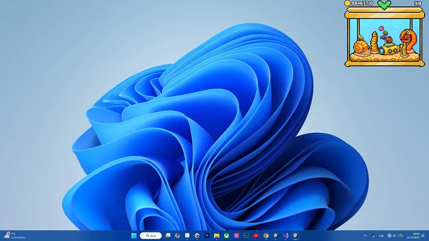Скриншот 1 к игре Desktop Aquarium