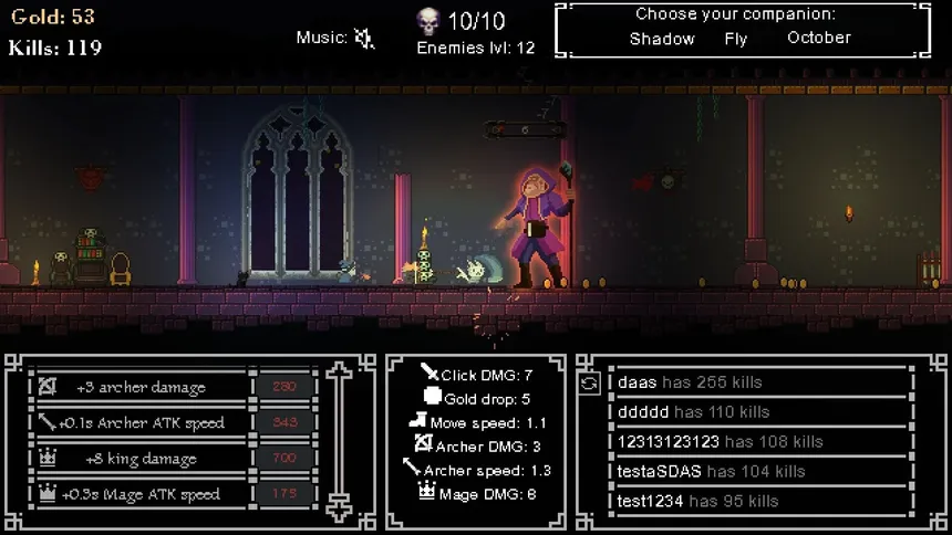 Скриншот 1 к игре Idle Cats Dungeon