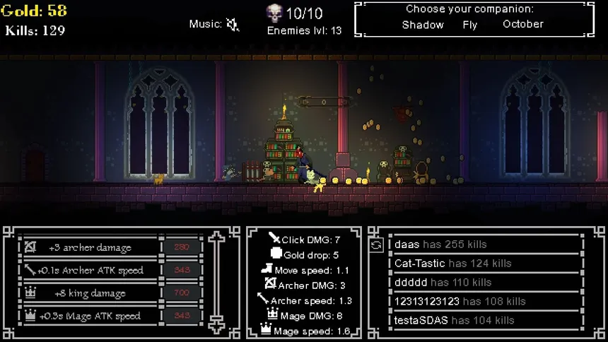 Скриншот 2 к игре Idle Cats Dungeon
