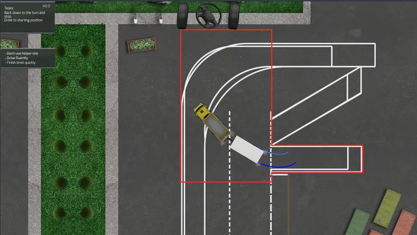 Скриншот 1 к игре Truck License Trainer