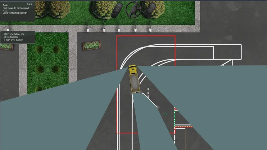 Скриншот 2 к игре Truck License Trainer