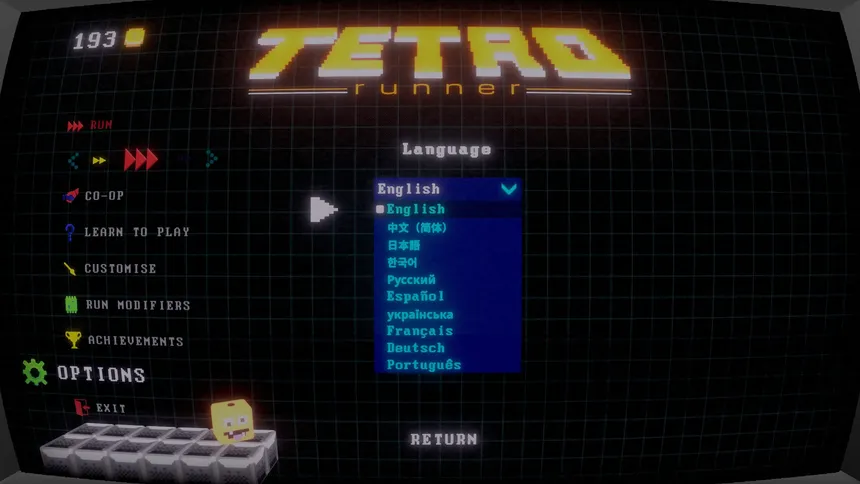 Скриншот 5 к игре Tetro Runner