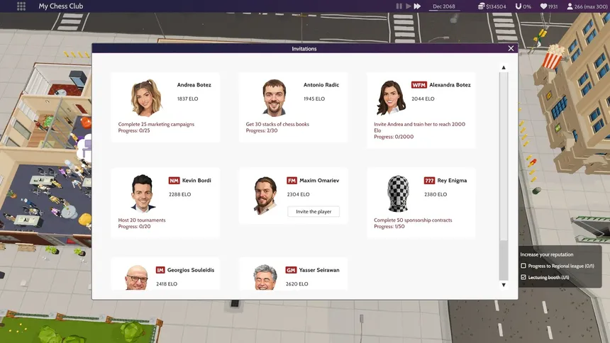 Скриншот 4 к игре Chess Club Manager