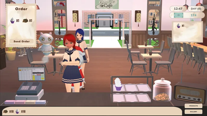 Скриншот 1 к игре Omoide Cafe