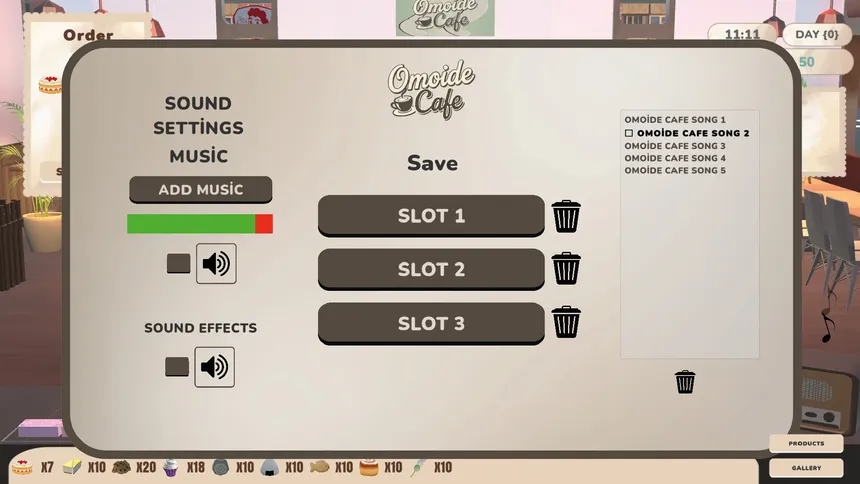Скриншот 5 к игре Omoide Cafe