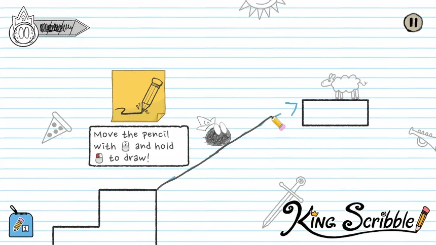 Скриншот 1 к игре King Scribble