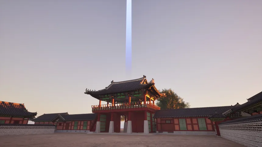 Скриншот 5 к игре A walk in Hwaseong Temporary Palace at night