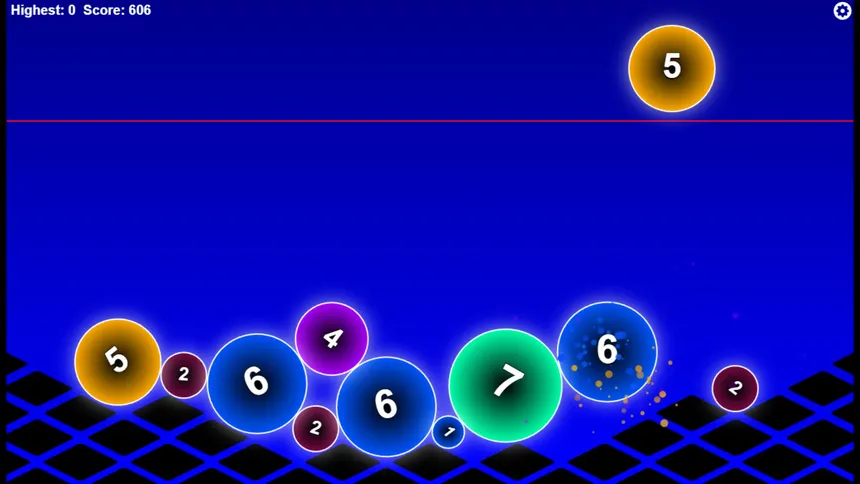 Скриншот 3 к игре Oh Balls Merge