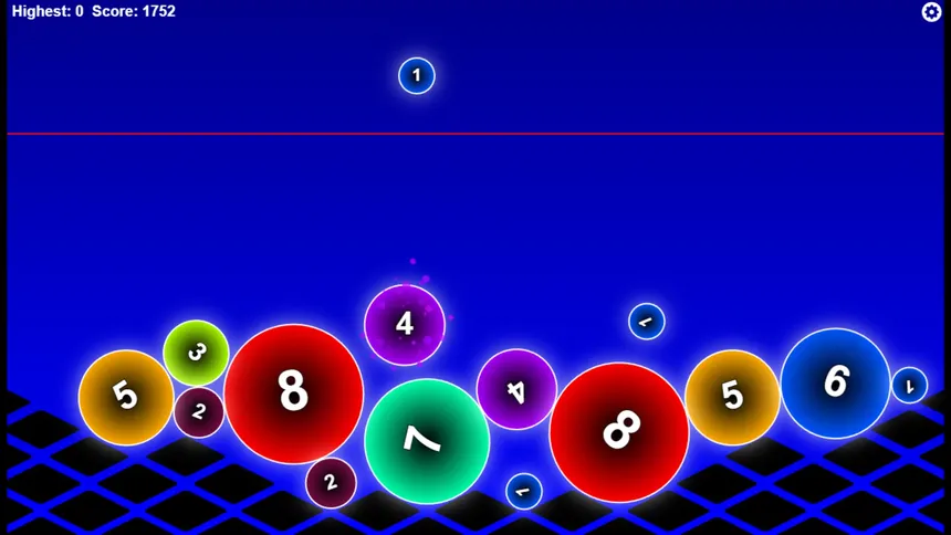 Скриншот 4 к игре Oh Balls Merge