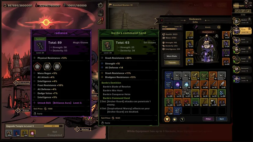 Скриншот 2 к игре Path of Idle: Old Gods Rising