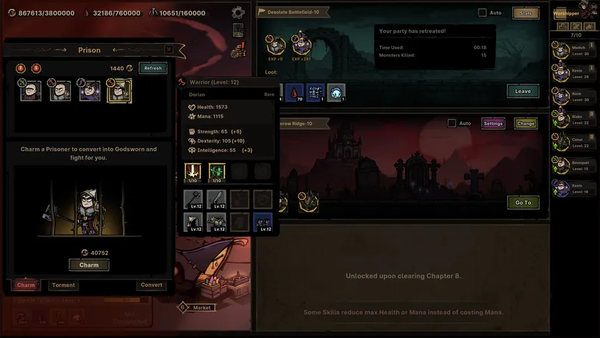 Скриншот 5 к игре Path of Idle: Old Gods Rising