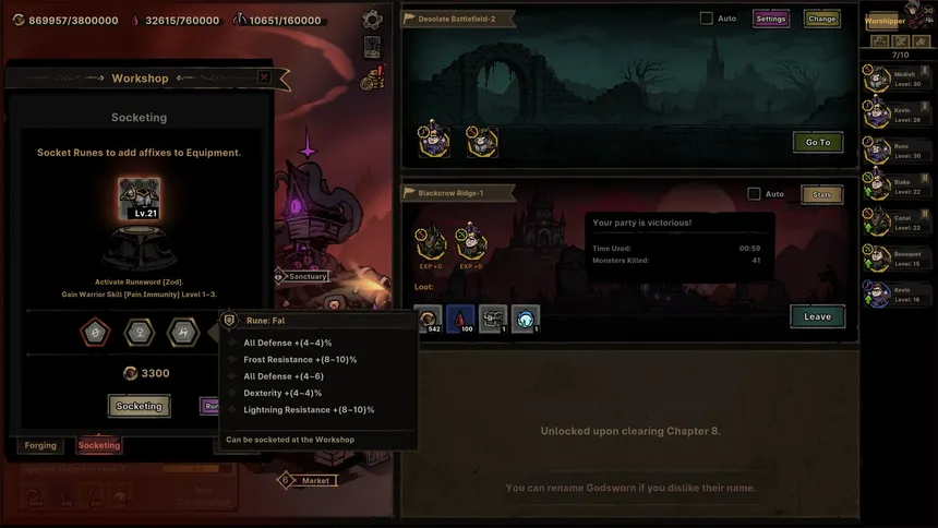 Скриншот 7 к игре Path of Idle: Old Gods Rising