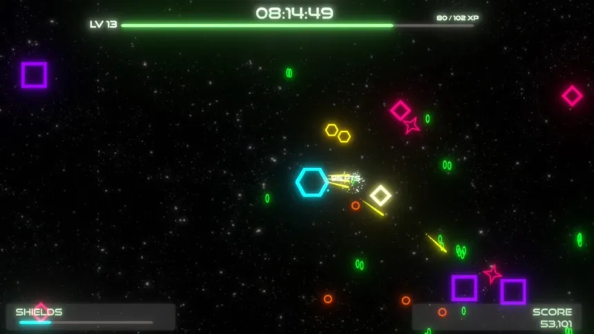 Скриншот 1 к игре Shape Swarm