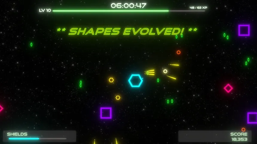 Скриншот 4 к игре Shape Swarm
