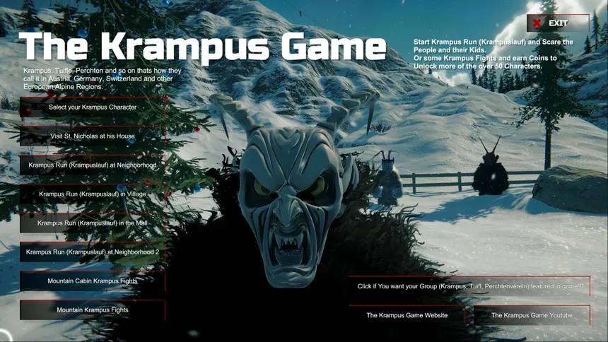 Скриншот 1 к игре The Krampus Game