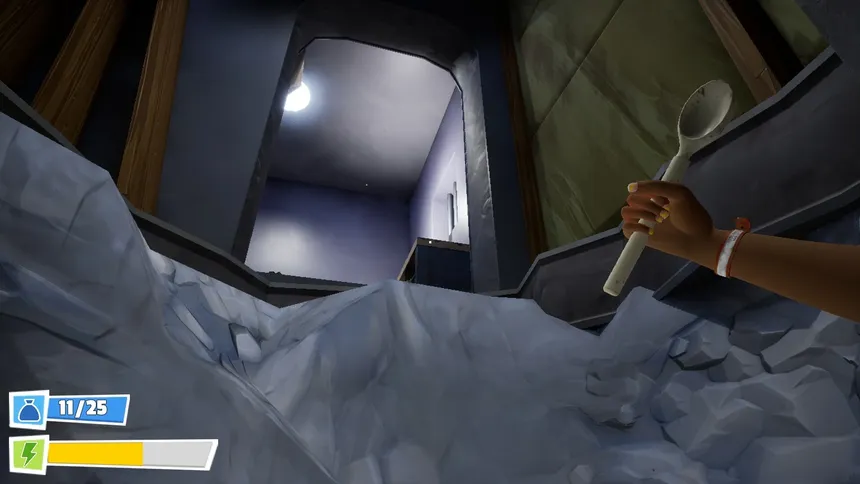Скриншот 1 к игре Digging a Hole... with a Spoon... Escape from Alcatraz