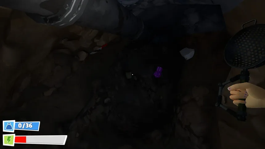 Скриншот 3 к игре Digging a Hole... with a Spoon... Escape from Alcatraz
