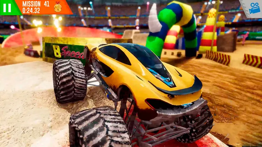 Скриншот 1 к игре Monster Truck Arena