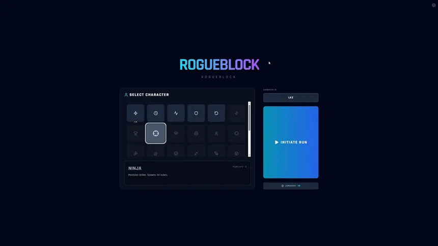 Скриншот 1 к игре Rogueblock