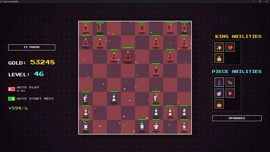 Скриншот 2 к игре Pixel Chess Idle RPG