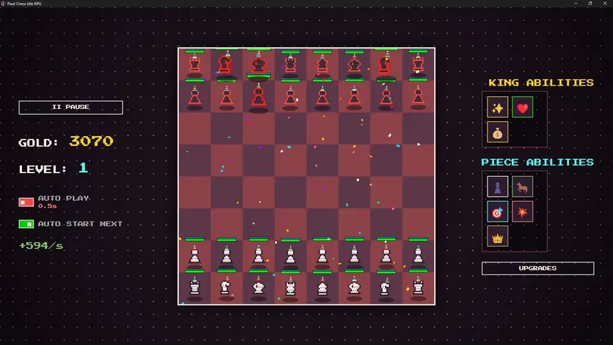Скриншот 3 к игре Pixel Chess Idle RPG