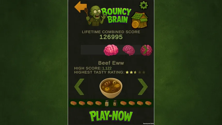 Скриншот 1 к игре Bouncy Brain